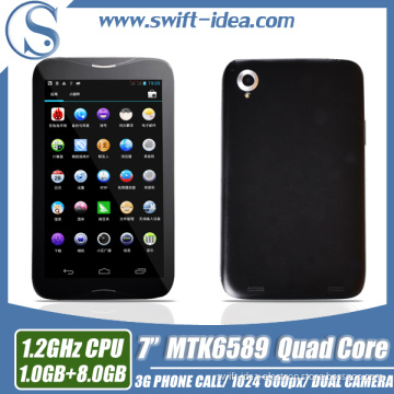 7 Inch 3G Call Mtk6589 Quad Core IPS Phone Tablet PC (PMI735S)